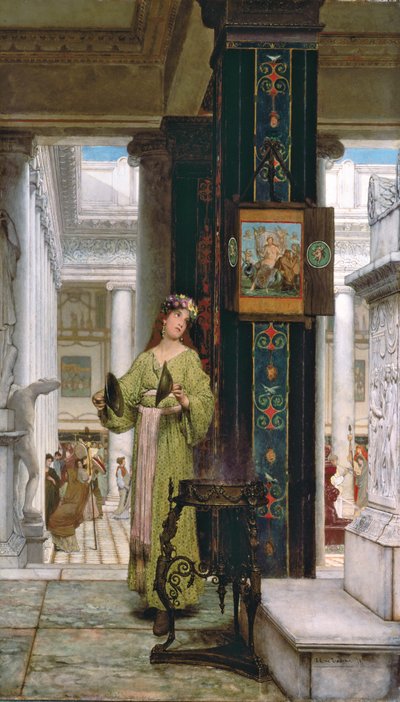 Im Tempel, 1871 von Lawrence Alma Tadema